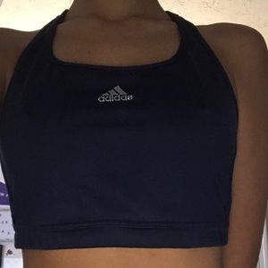 Adidas sports bra crop top vintage